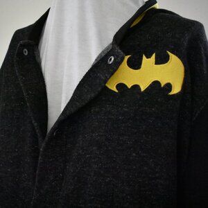 DC Comic Batman Varsity Button up coat Large